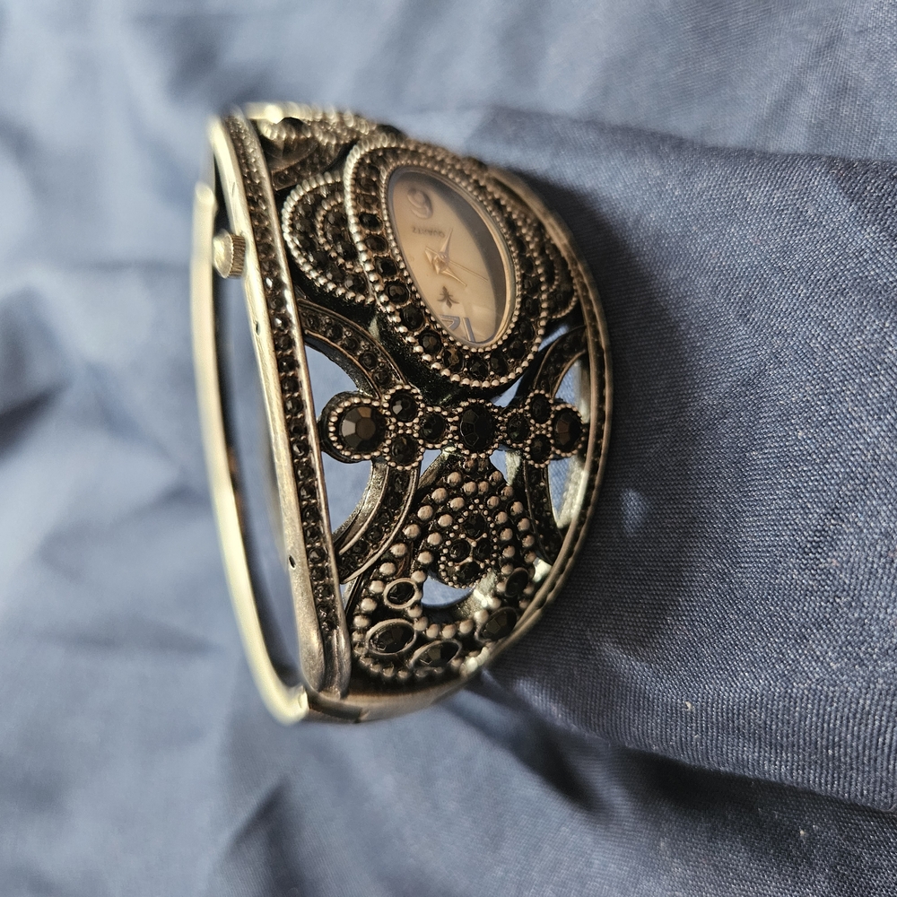 Vintage Silver Ornate Bracelet